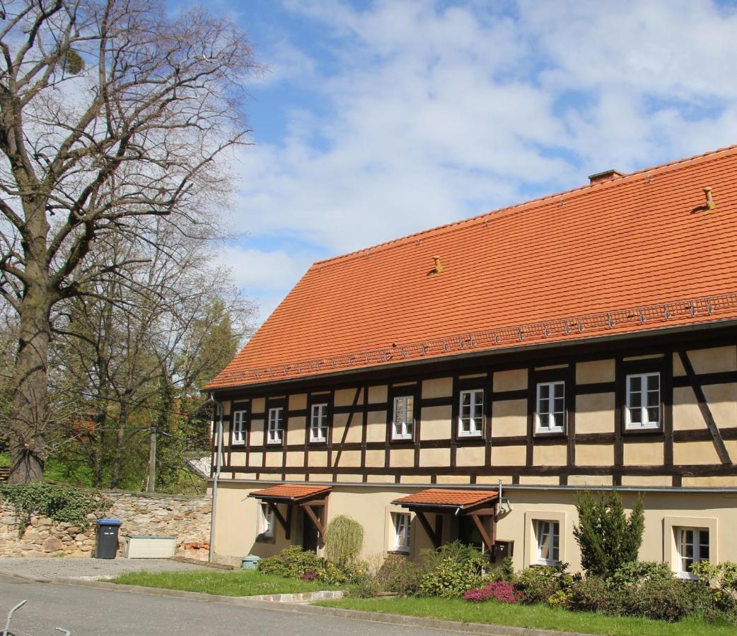 Willa Fachwerkhaus Maxen Muglitztal Zewnętrze zdjęcie