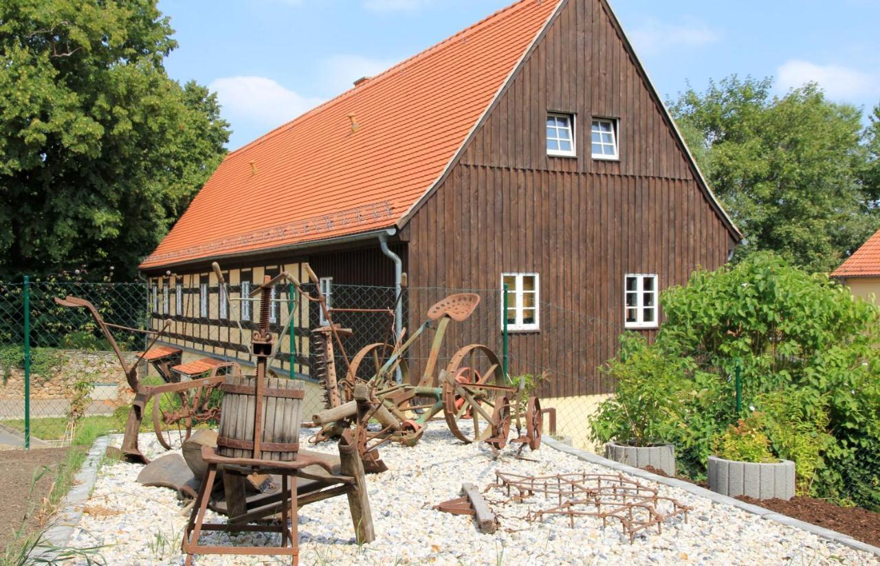 Willa Fachwerkhaus Maxen Muglitztal Zewnętrze zdjęcie
