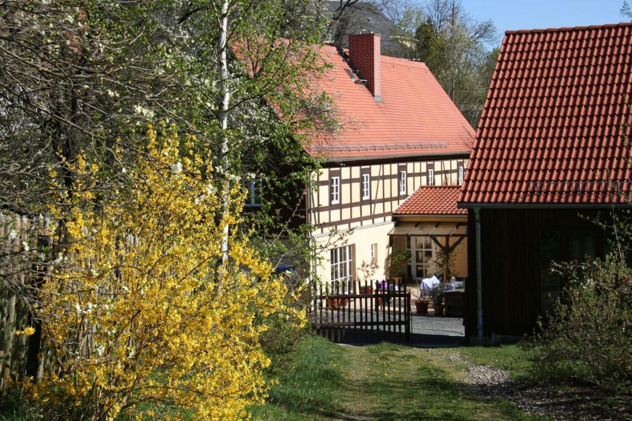 Willa Fachwerkhaus Maxen Muglitztal Zewnętrze zdjęcie